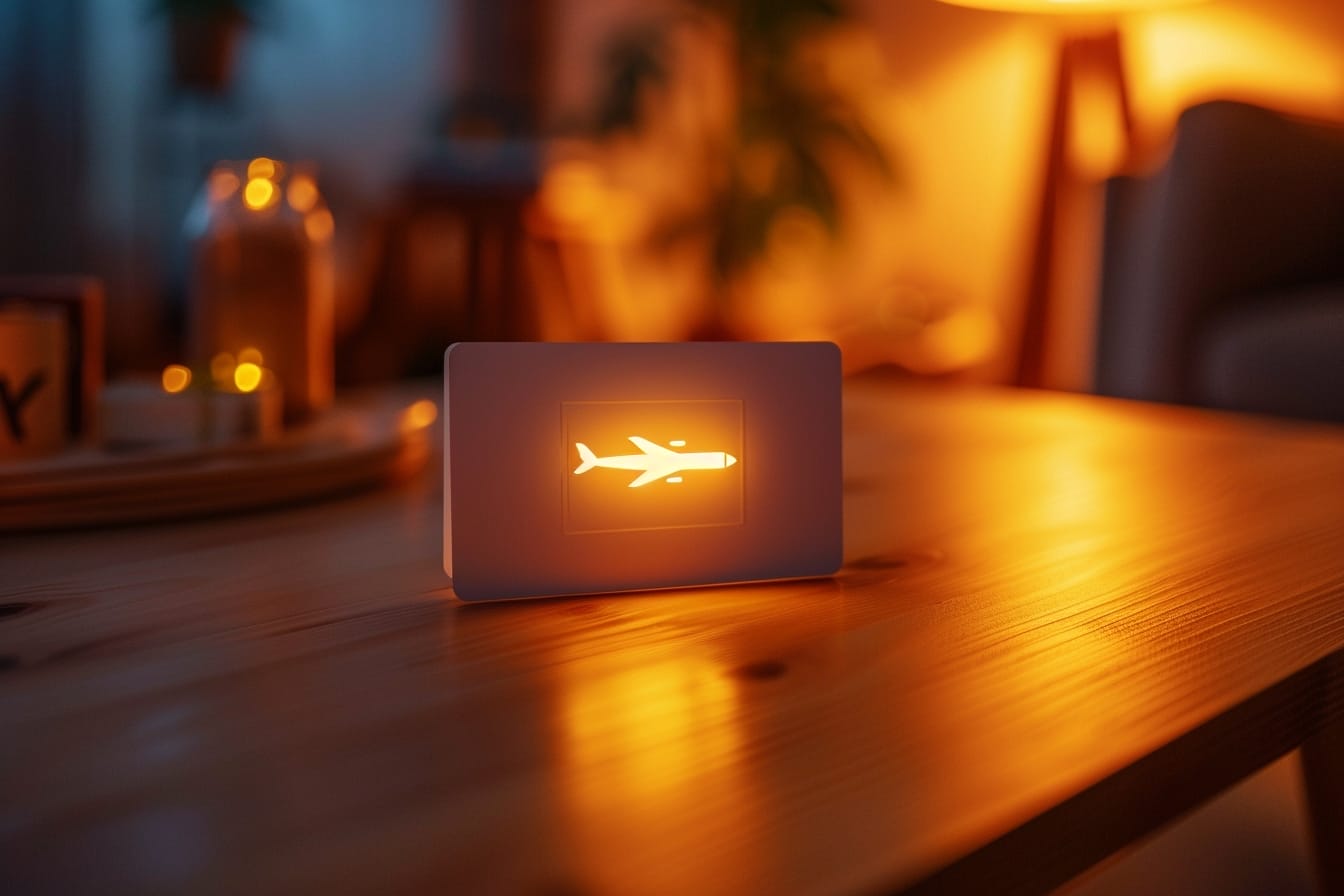 An undated travel ticket Gift of a stay to choose freely