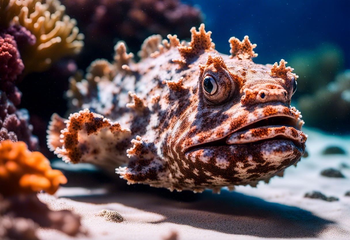 Un crocodile se repose au bord de l'eau à Zanzibar
Un serpent venimeux se faufile dans la végétation zanzibarite